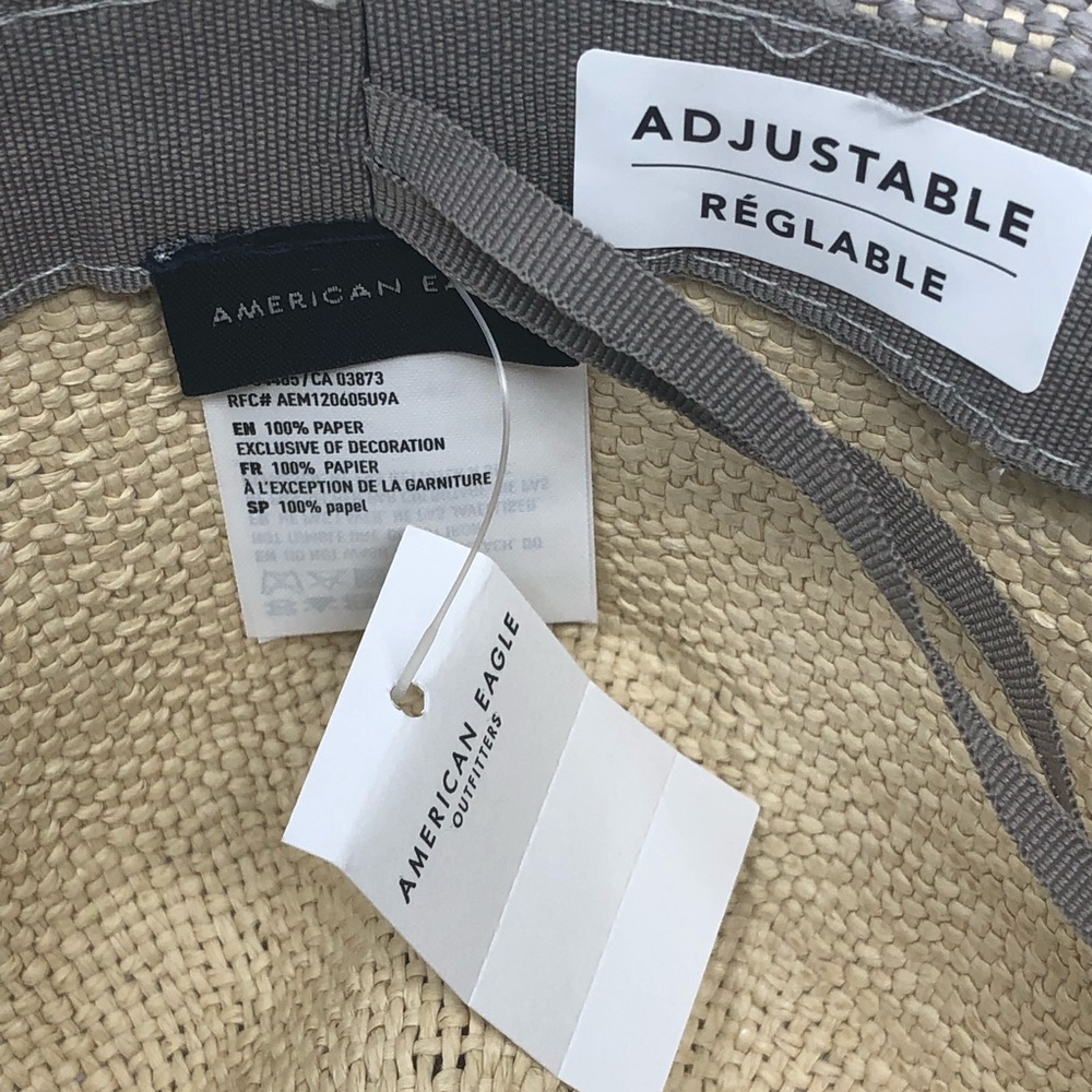 AE Tassel Trim Panama Hat - Picture 5 of 8
